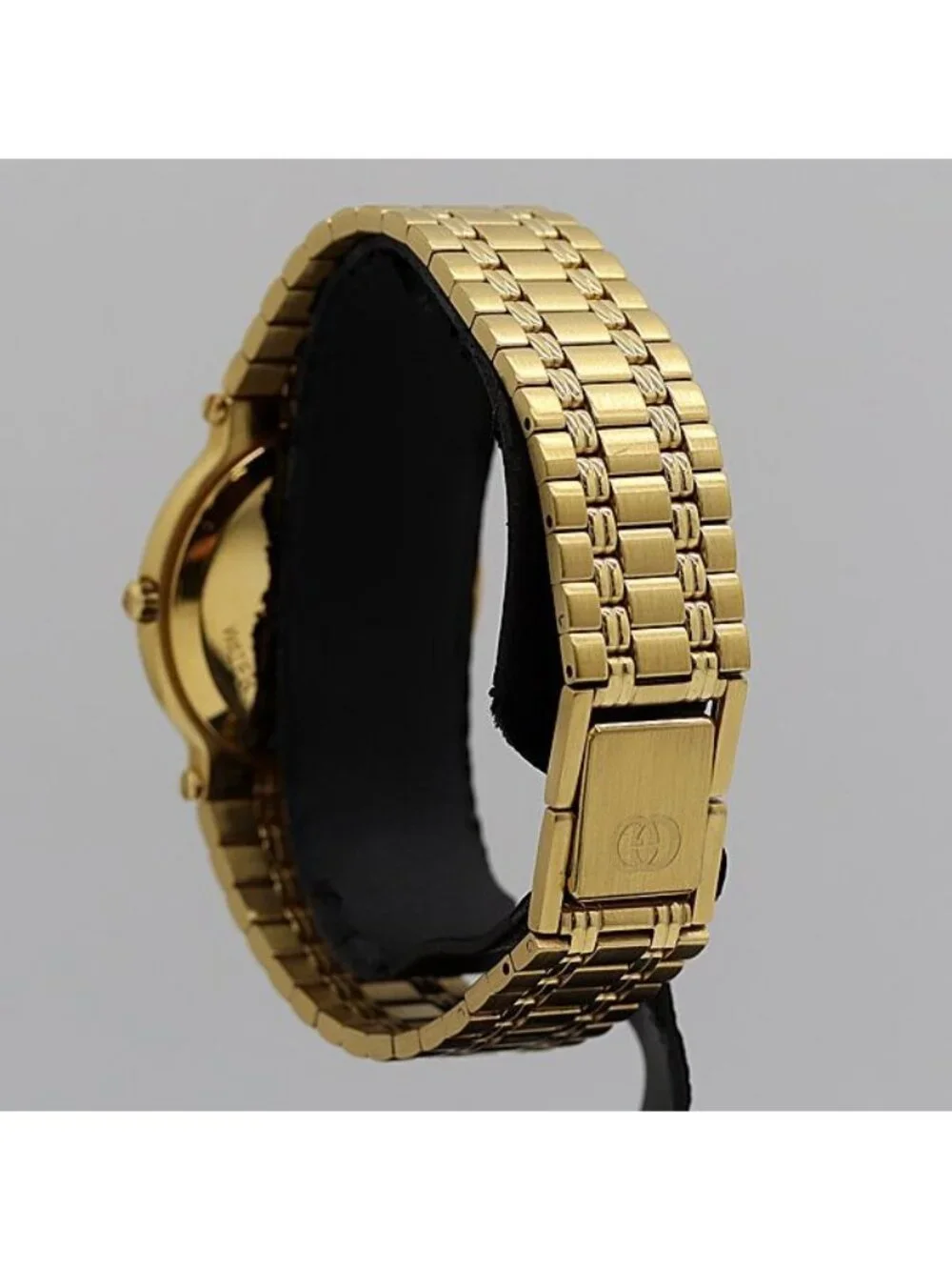 Gucci Quartz Black Dial Date Watch